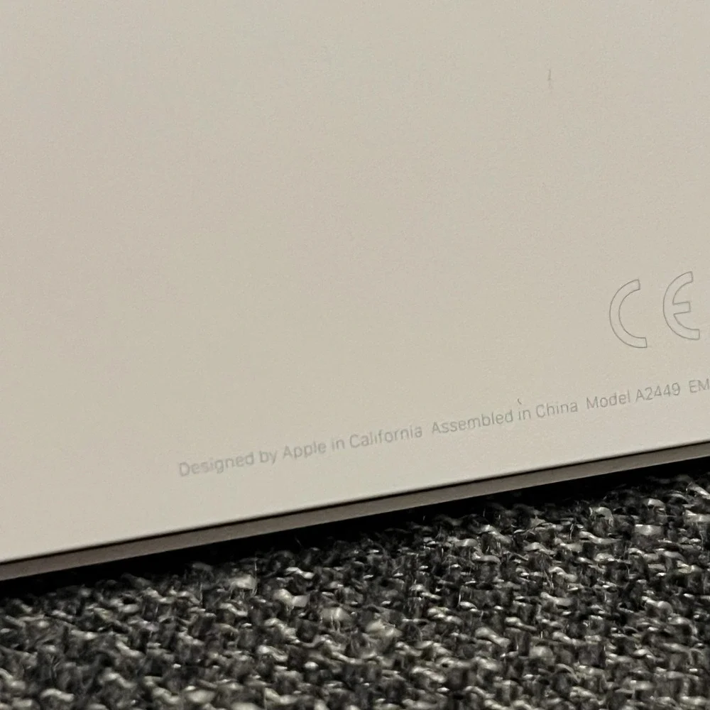 Apple Magic Keyboard 2nd Gen A2449 Wireless Bluetooth White Touch ID QWERTY